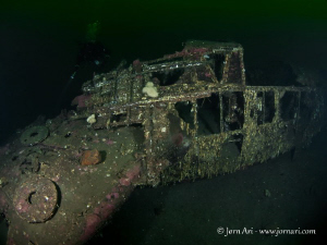 WW2 Wreck. Dornier 24 plane shot down sometime during the... by Jorn Ari 